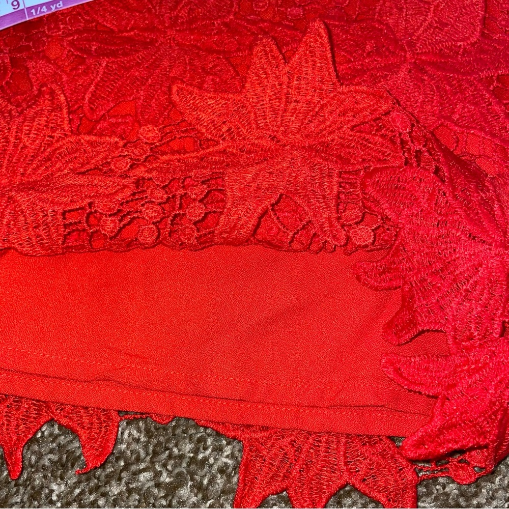 ASTR THE LABEL RED DRESS  SIZE M - Picture 13 of 14
